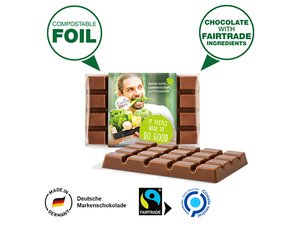 Promotional Fairtrade Mini Chocolate Bars (10g)