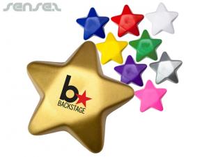 ノベルティ スターストレスボール