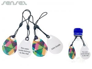 ノベルティ マットティアドロップキータグ