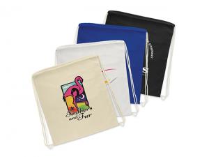 ノベルティ ジャミエココットンドローストリングバックパック