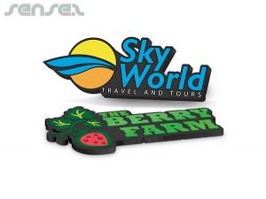 3DカスタムPVC冷蔵庫マグネット