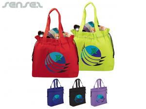 ノベルティ Tote Bags With Drawstring Rope Cinch Closure