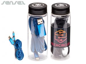 ノベルティ Tech 3 in 1充電ケーブル