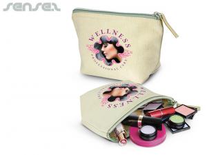 ノベルティ アビニキャンバス化粧品バッグ（小）