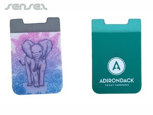 Promotional フルカラー印刷されたRFIDライクラ電話財布