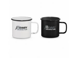 Promotional エナメルメタルマグカップ（470ml）