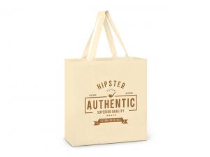 ノベルティ エコカプリコットントートバッグショートハンドル