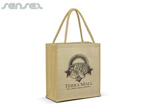 Promotional Elle Jucoナチュラルエコジュートバッグ