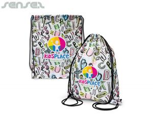 ノベルティ フルカラーポリエステルドローストリングバックパックを分解する