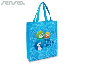 ノベルティ ガセット付きマットラミネート不織バッグ