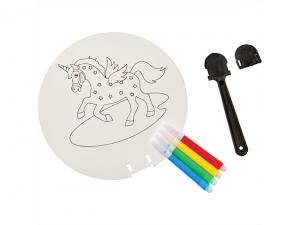 ノベルティ ファンセットの着色