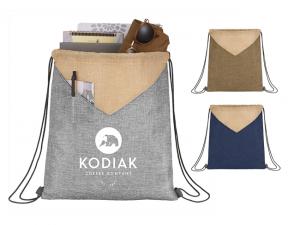 ノベルティ Weaver Heatherドローストリングバックパック