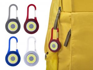 ノベルティ カラビナセーフティLEDライト