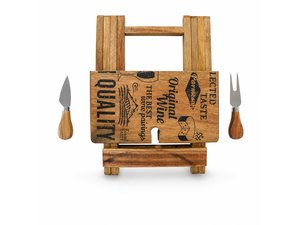 Promotional 折り畳み式アカシア屋外テーブルセット2