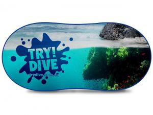 ノベルティ カラフルなトリムが付いているフルカラーの印刷された車の日よけ