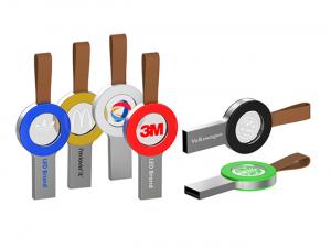 ノベルティ レザーアクリルUSBスティック（4GB）