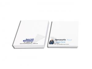 ノベルティ フルカラースティックノート（70x75mm）