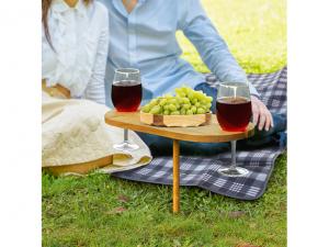 木製ワイングラスホルダー