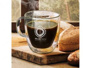 ノベルティ 二重壁ガラスカップ（310ml）