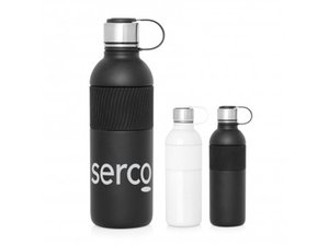 Promotional スポーツグリップダブルウォールドステンレスボトル（600ml）