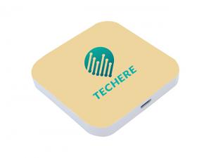 ノベルティ ホワイトスタリオンスクエア電話充電器