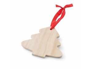 Promotional 木製のXMasツリー型の装飾品