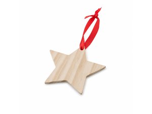 Promotional 木製の星形の飾り