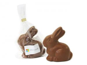 ノベルティ Natural Chocolate Bunnies (80g)
