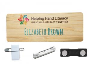 ノベルティ エコバンブーネームタグ