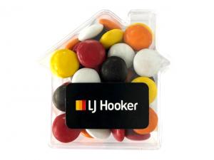 ノベルティ House Shaped Chocolate Beans (50g)