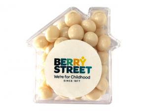 ノベルティ ハウス型ミント（50g）