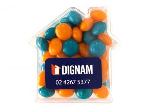 ノベルティ House Shaped Chewy Fruits (50g)