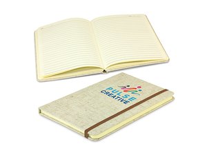 Promotional ナチュラルリネンルックノートブック（A5）