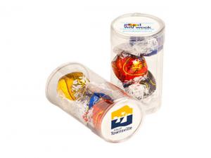 ノベルティ Lindtボール入りPETチューブ（x3）