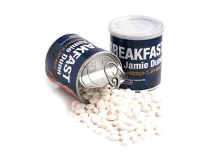 ノベルティ 歯ごたえのあるミントを詰めたプル缶（200g）