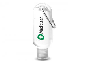 ノベルティ Gel Hand Sanitisers With Carabiner (55ml)