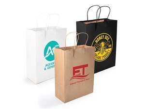 Promotional エコクラフト紙袋（中）
