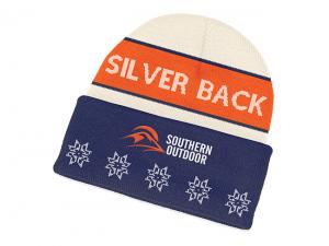 折り返しカフ付きカスタムニットビーニー