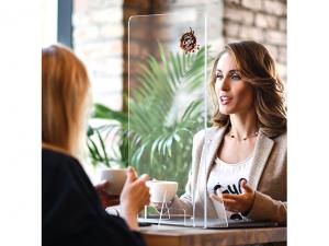 ノベルティ 自立型個人用保護スクリーン