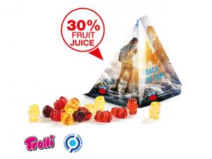 ノベルティ 30% Fruit Juice Jelly Bear Pyramids (15g)