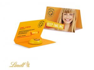 ノベルティ Promotion Cards With Lindt HELLO Mini Emoji (6g)