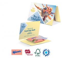 ノベルティ Promotion Cards With Manner Waffle (4g)