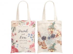 ノベルティ Full Colour Cotton Canvas Shopping Bags (12oz)