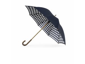 Promotional 黒と白の市松模様の傘