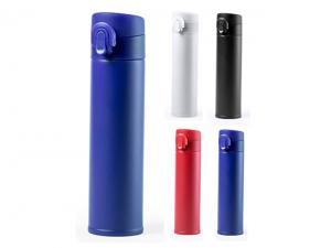 ノベルティ ボタンオープニングサーマルフラスコ（330ml）