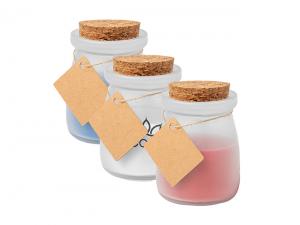 ノベルティ クリスタルジャーのキャンドル