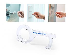 ノベルティ アクリルアンチコンタクトキータグ