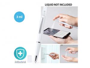 ノベルティ 抗菌処理消毒剤スプレーペン（3ml）