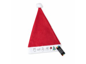 Promotional クリスマスの帽子を着色する子供たち