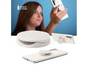 ノベルティ 麦わら携帯電話ホルダー